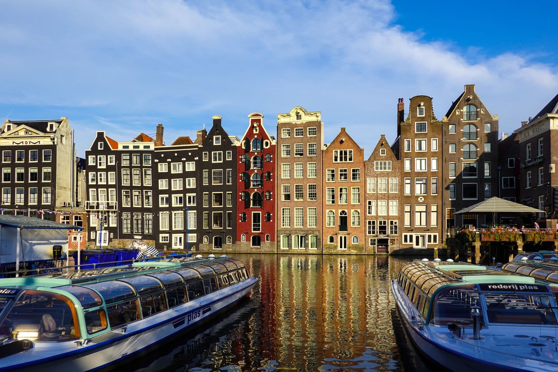 Private charter Stockholm Bromma to Amsterdam — Amsterdam cityscape