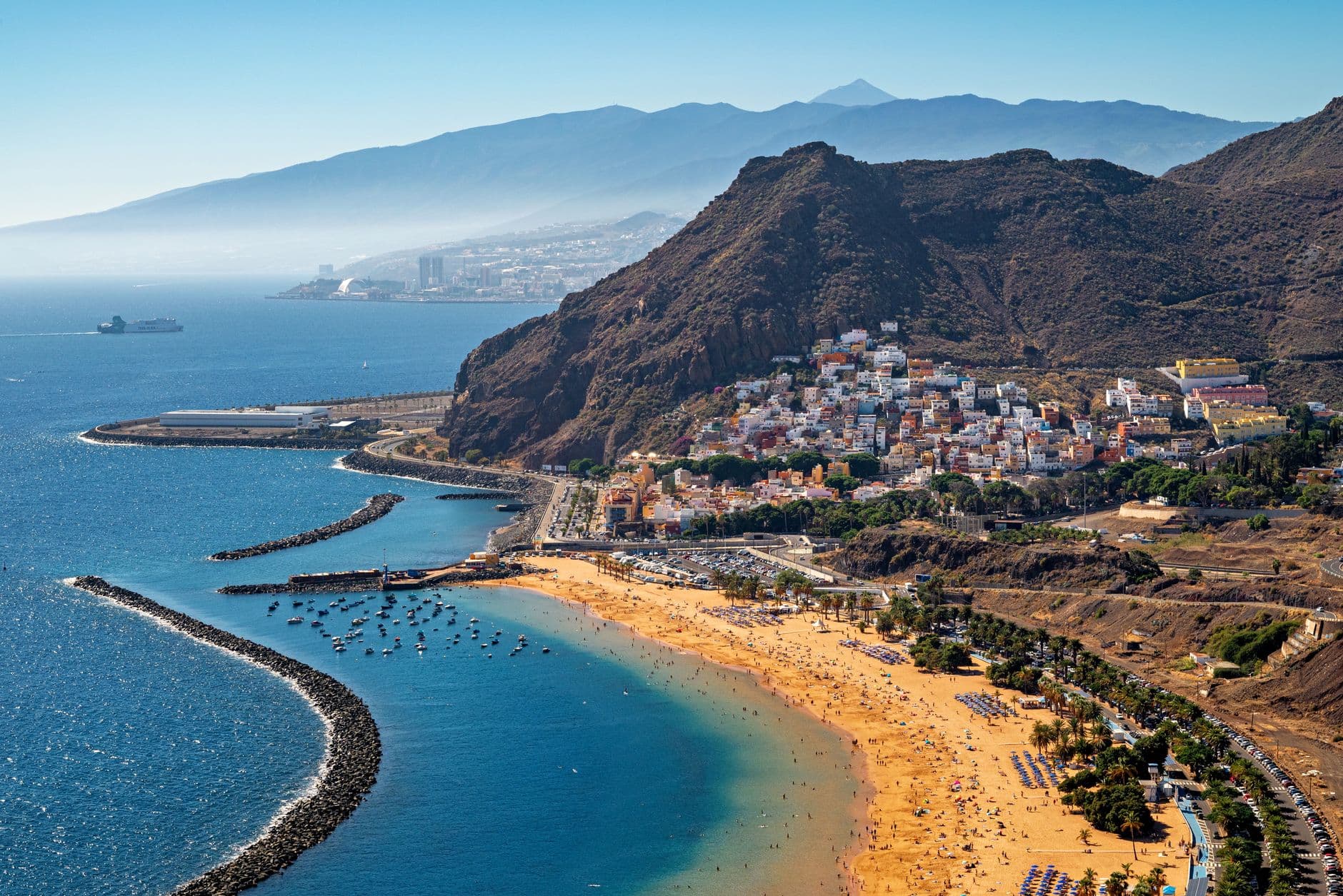 Private charter Paris Le Bourget to Tenerife — Tenerife cityscape